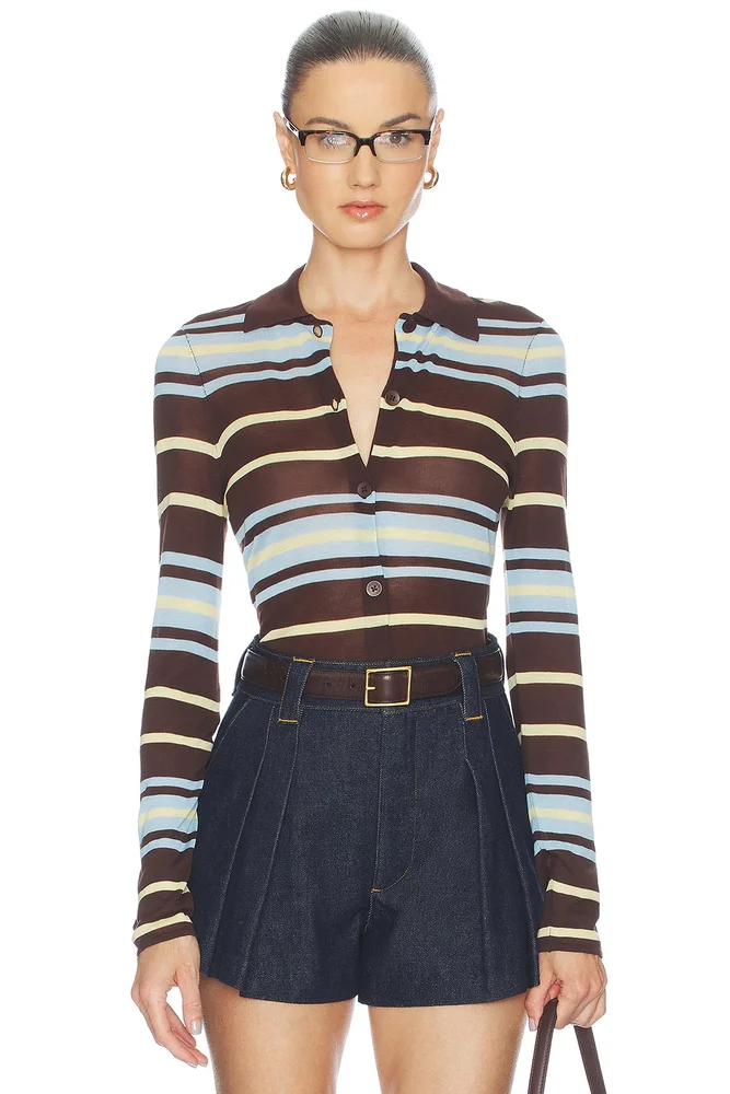 Sue-ellen Sheet Knitted Shirt
