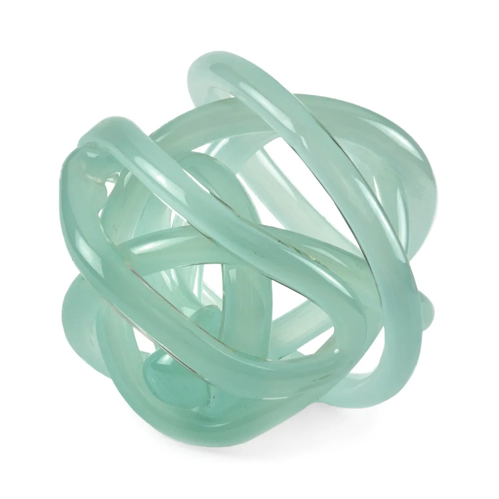 Handblown Decorative Glass Knot