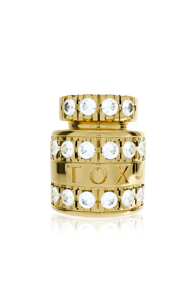 Vial 18K Yellow Gold Diamond Single Earring
