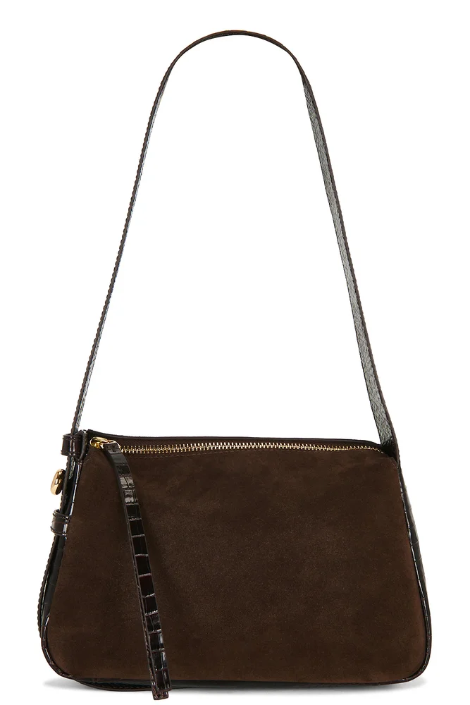 Romy Suede Small Shoulder Bag