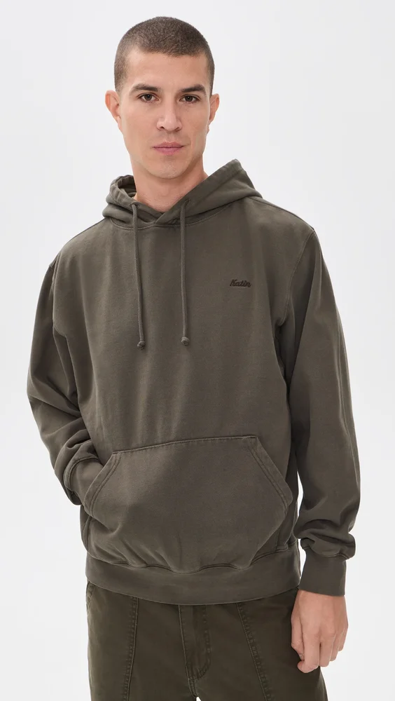 Embroidered Fleece Hoodie