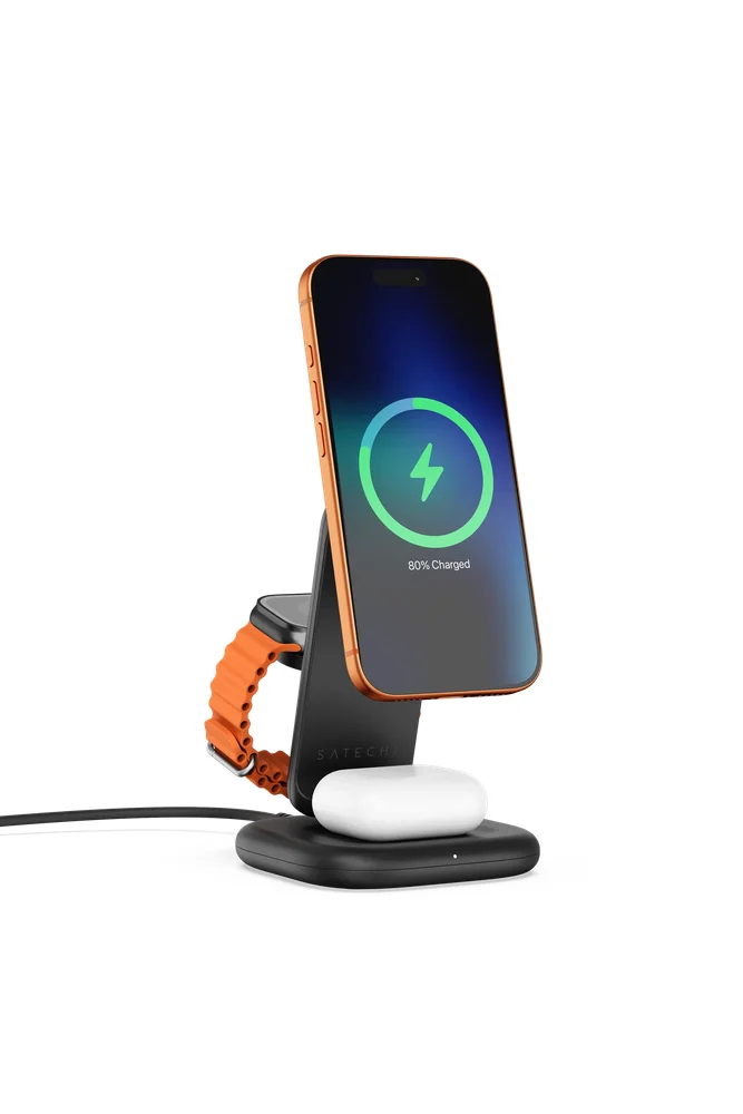3-in-1 Foldable Wireless Charging Stand with Qi2 25W