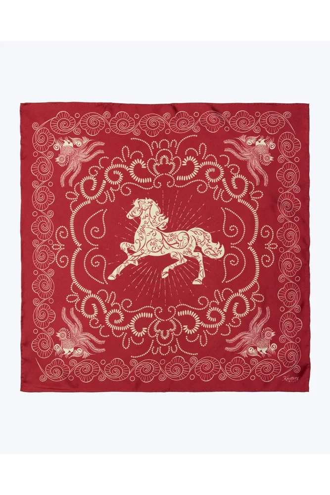 Equestrian Dreams Silk Bandana
