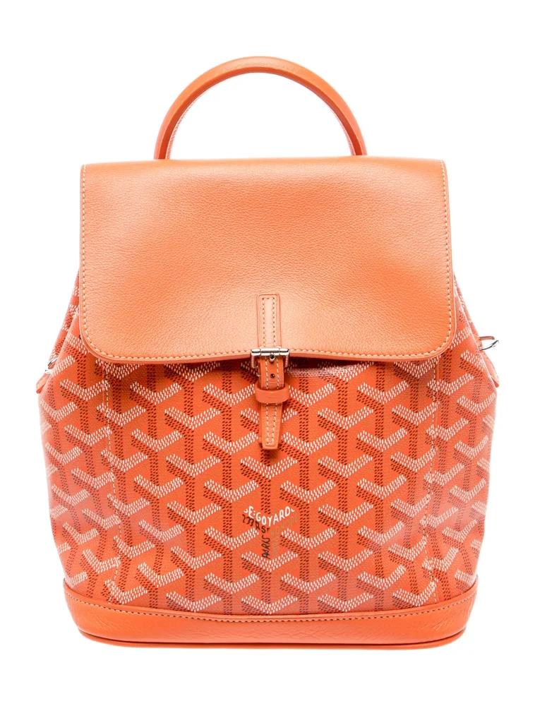 Pre-Owned Goyardine Alpin Mini Orange
