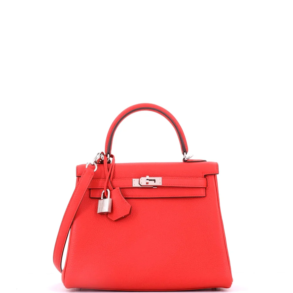 Togo Kelly 25 in Rouge Radieux