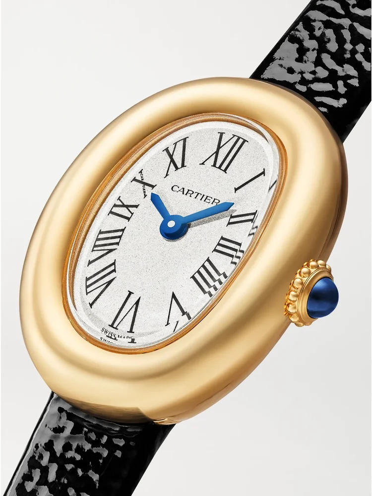 Baignoire mini 18-karat gold watch