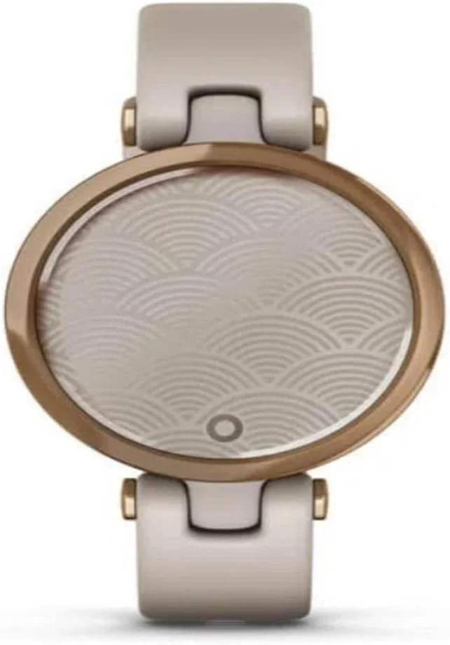 Garmin Lily Small GPS Smartwatch, Rose Gold/Light Tan (Used, Very Good)