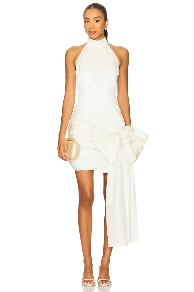 Satin Bow Dress
