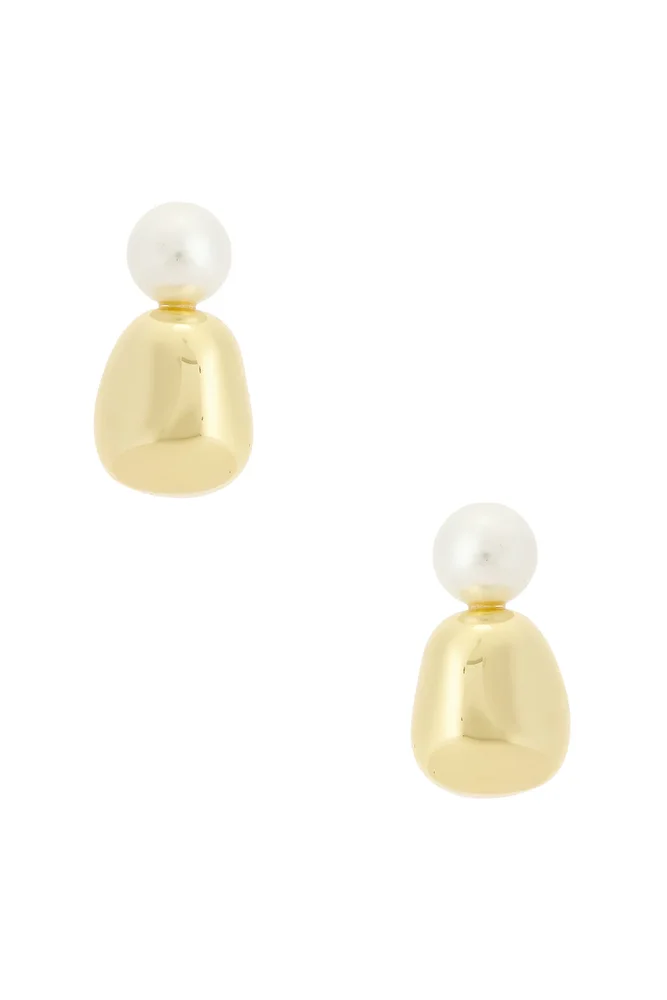 Pebble Stud Earrings