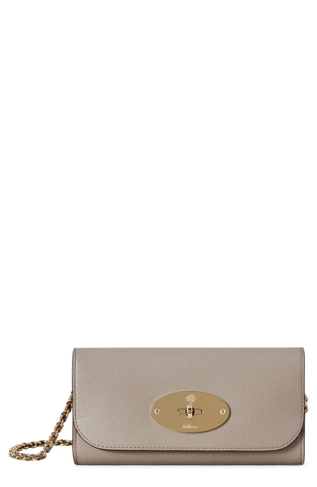 Lily Leather Wallet on a Chain