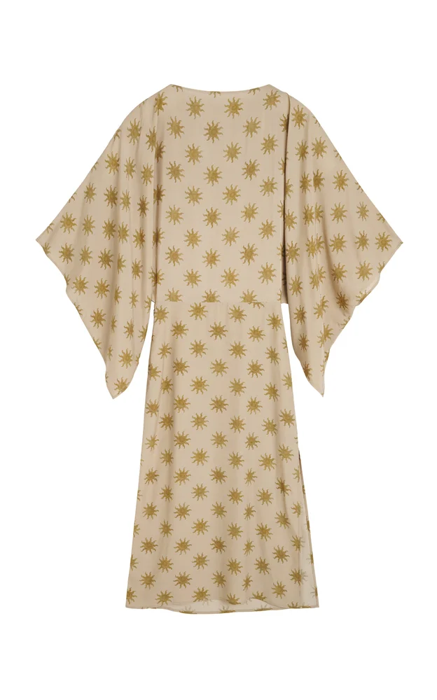 Ottilia Silk-Blend Maxi Dress