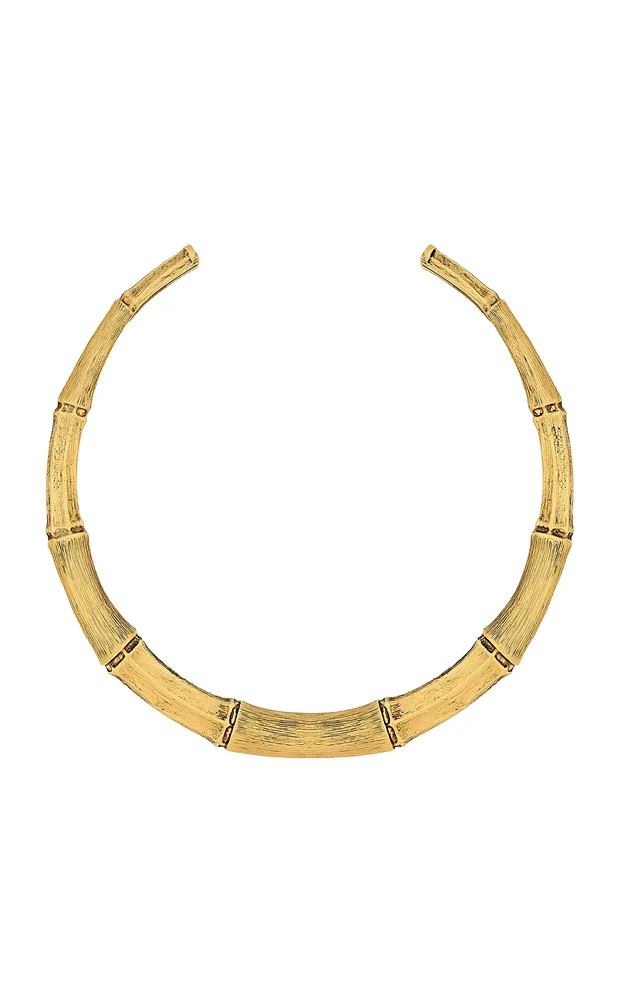 Gold-Tone Brass Necklace