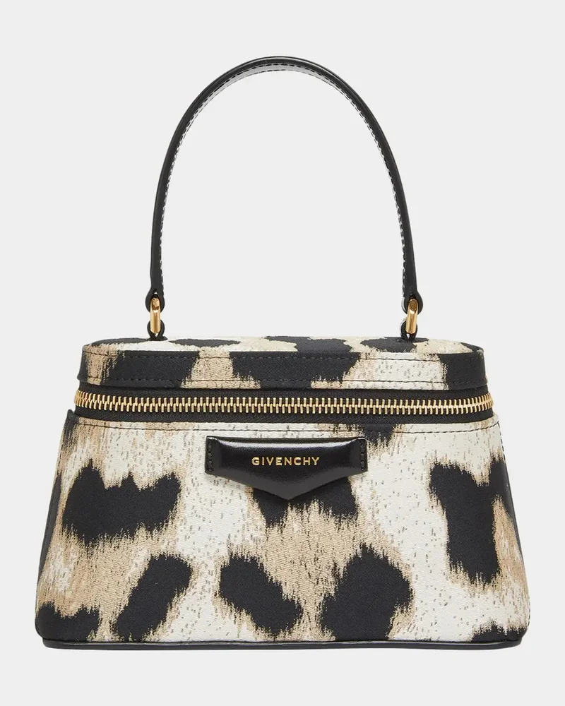 Antigona Animal-Print Vanity Bag