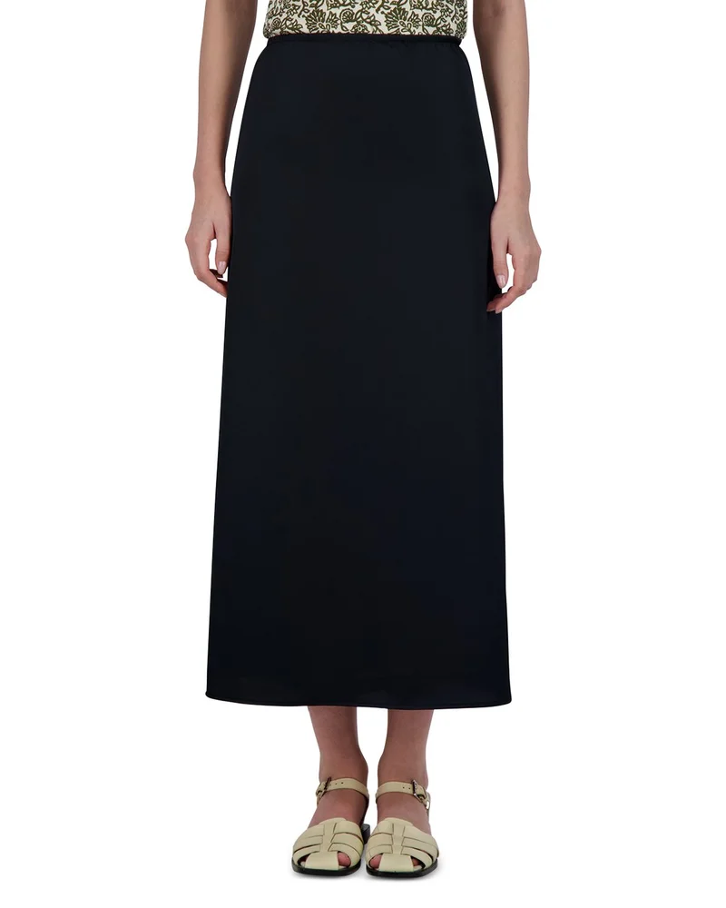 Satin A Line Skirt