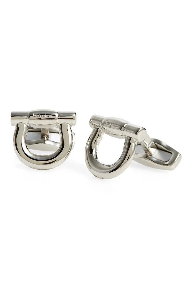 Salvatore Ferragamo Gancio Cuff Links