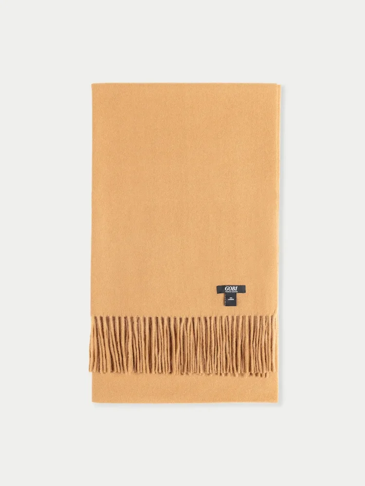 Oversized Cashmere Woven Scarf
