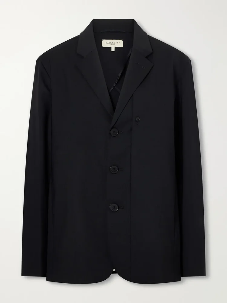 James wool-blend jersey blazer