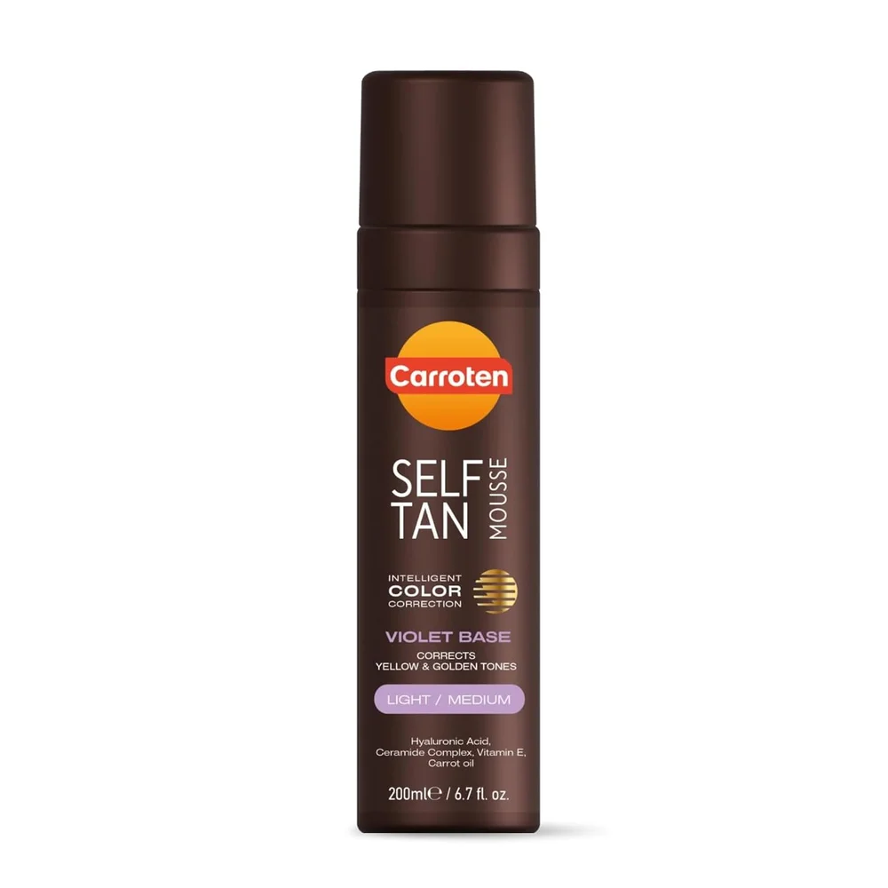 Self Tan Mousse Light/Medium, Violet Base
