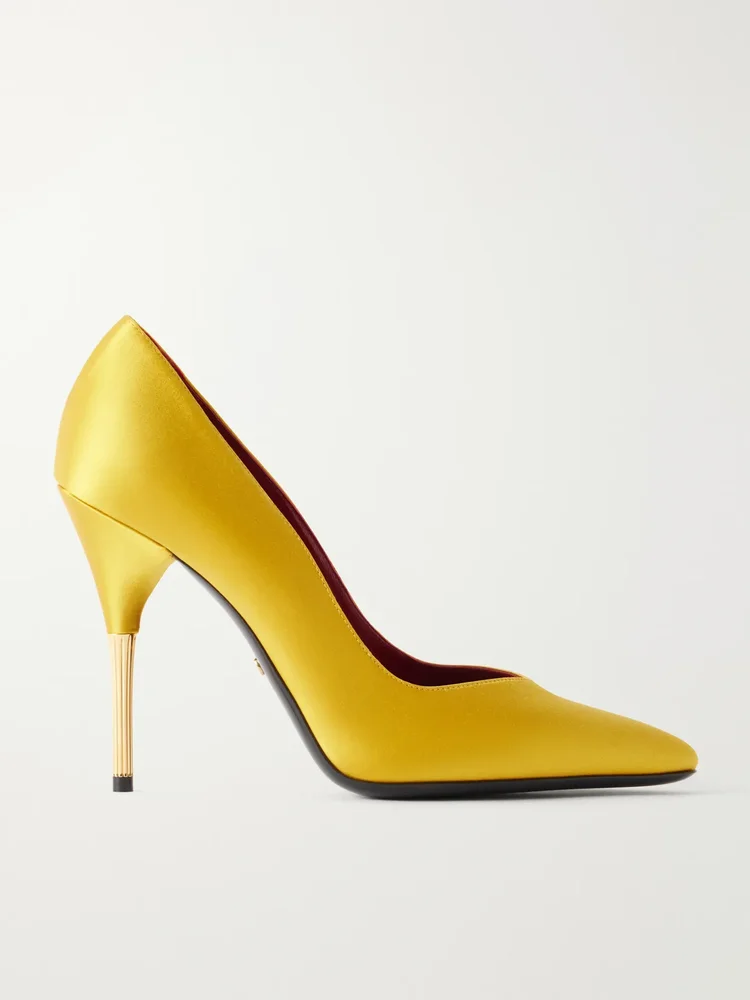 Enigme 105 satin pumps