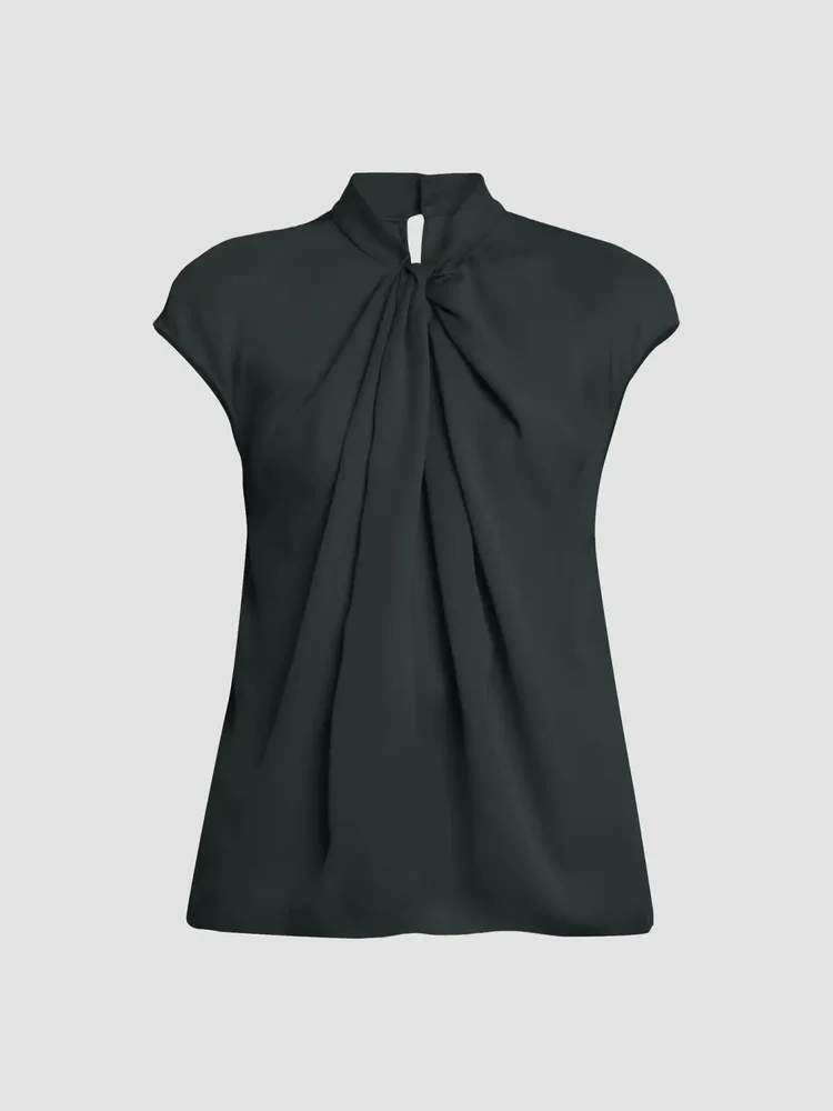 Double Georgette Washed Silk Shirt
