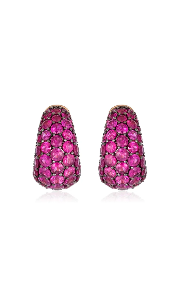 Dome Huggie Earrings