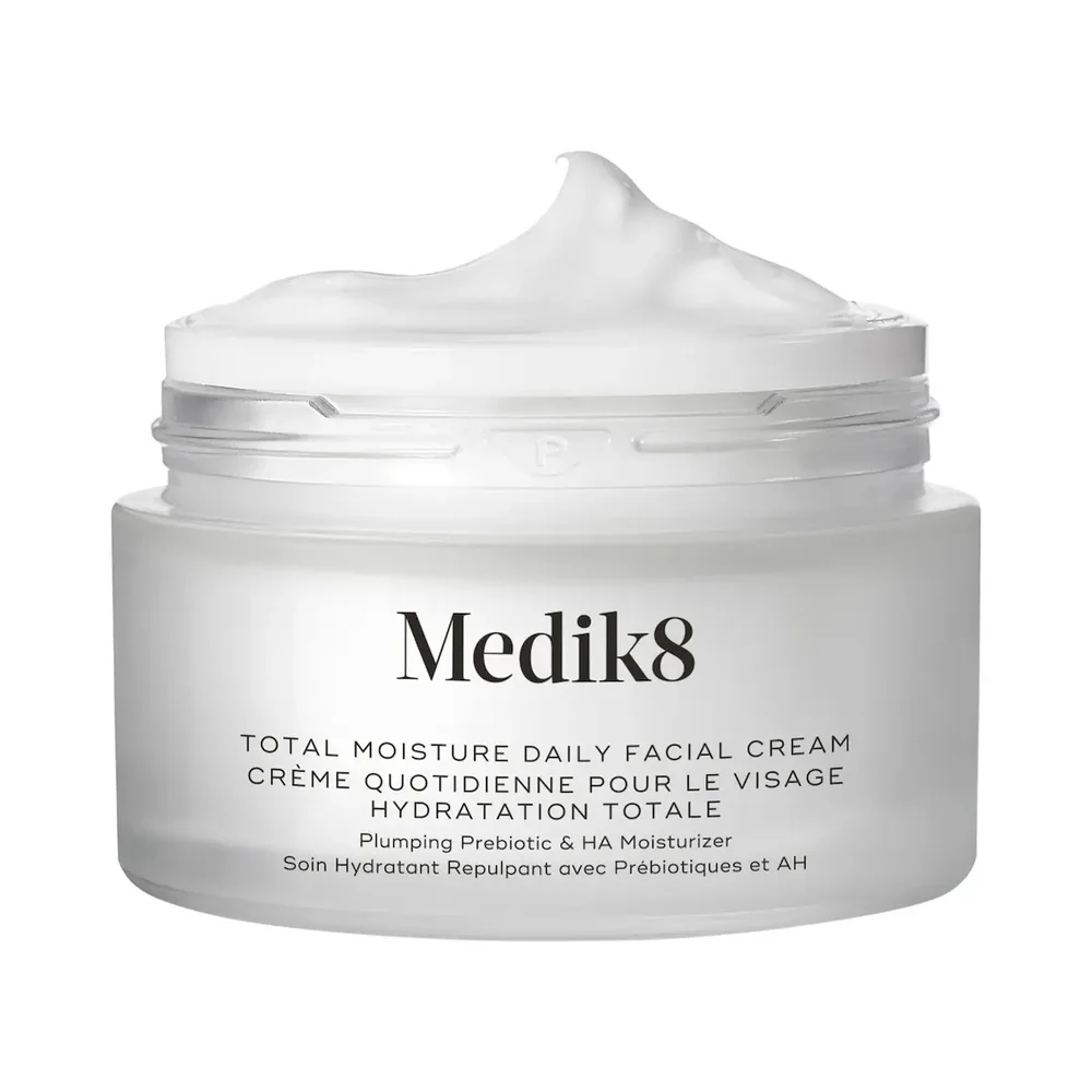 Total Moisture Daily Facial Cream Moisturizer with Prebiotic Peptides for Hydration & Skin Barrier Support