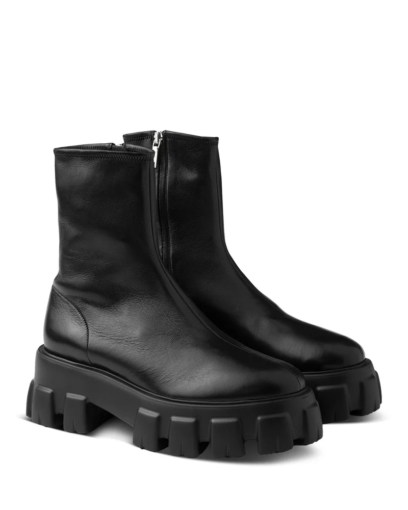 Monolith Stretch Nappa Booties