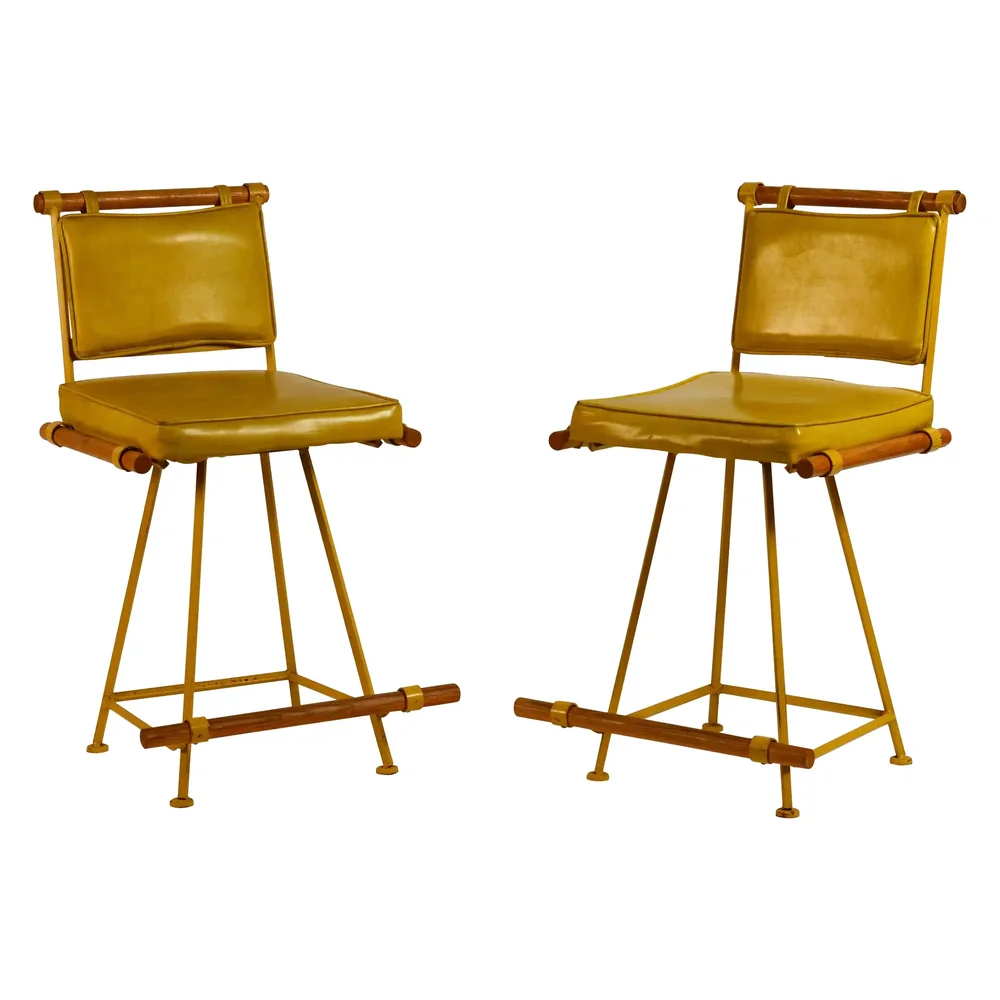 'Camargue' Swiveling Counter Stools (pair)