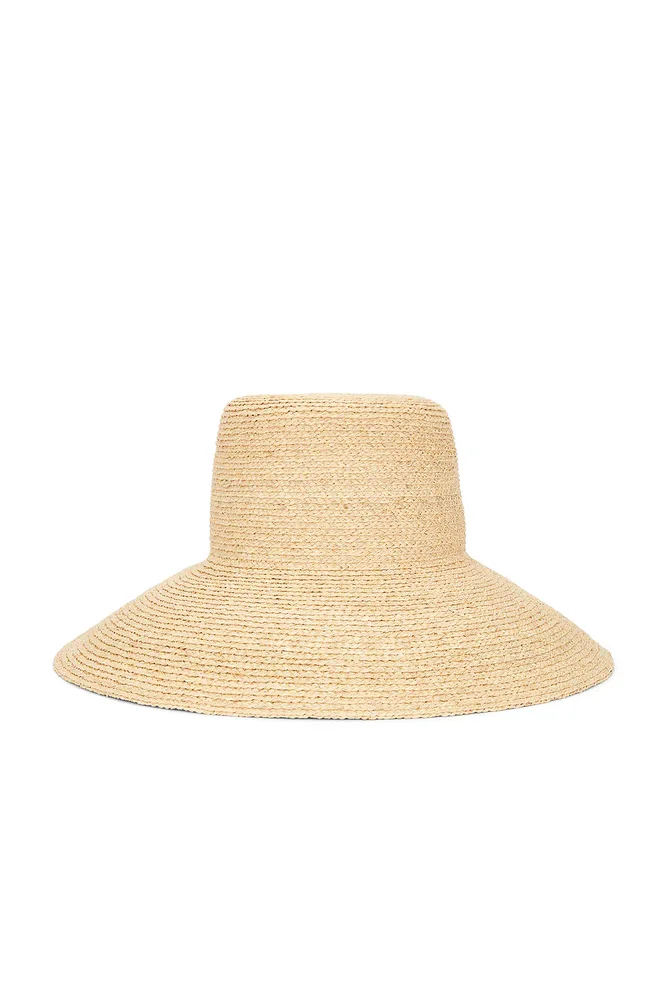 Jolie Wide Boater Hat