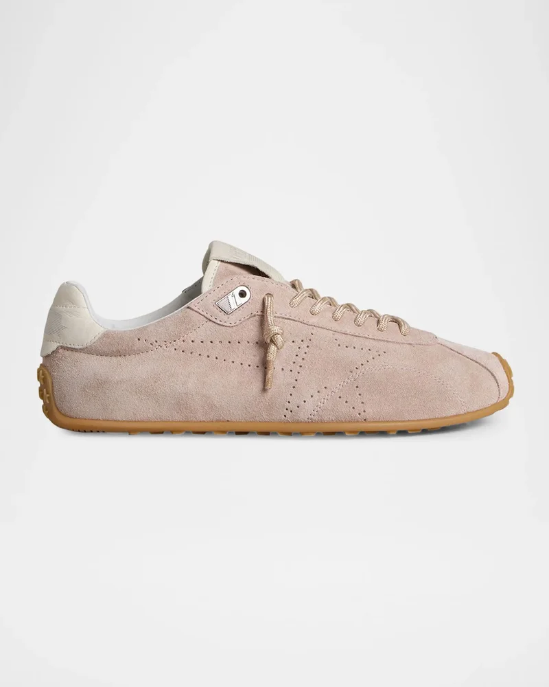 Marathon Speed Suede Low-Top Sneakers