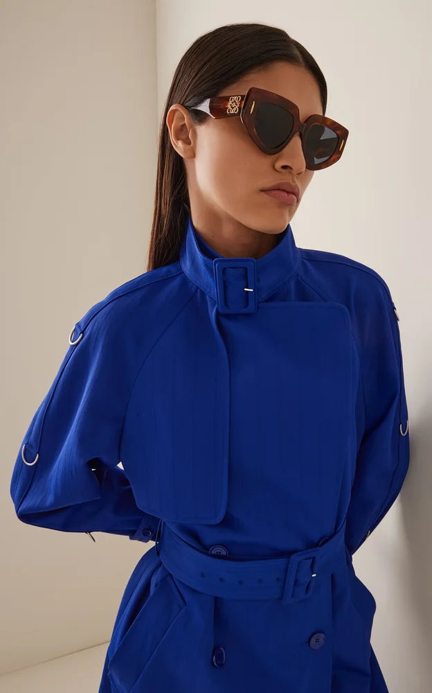 Anagram D-Frame Acetate Sunglasses