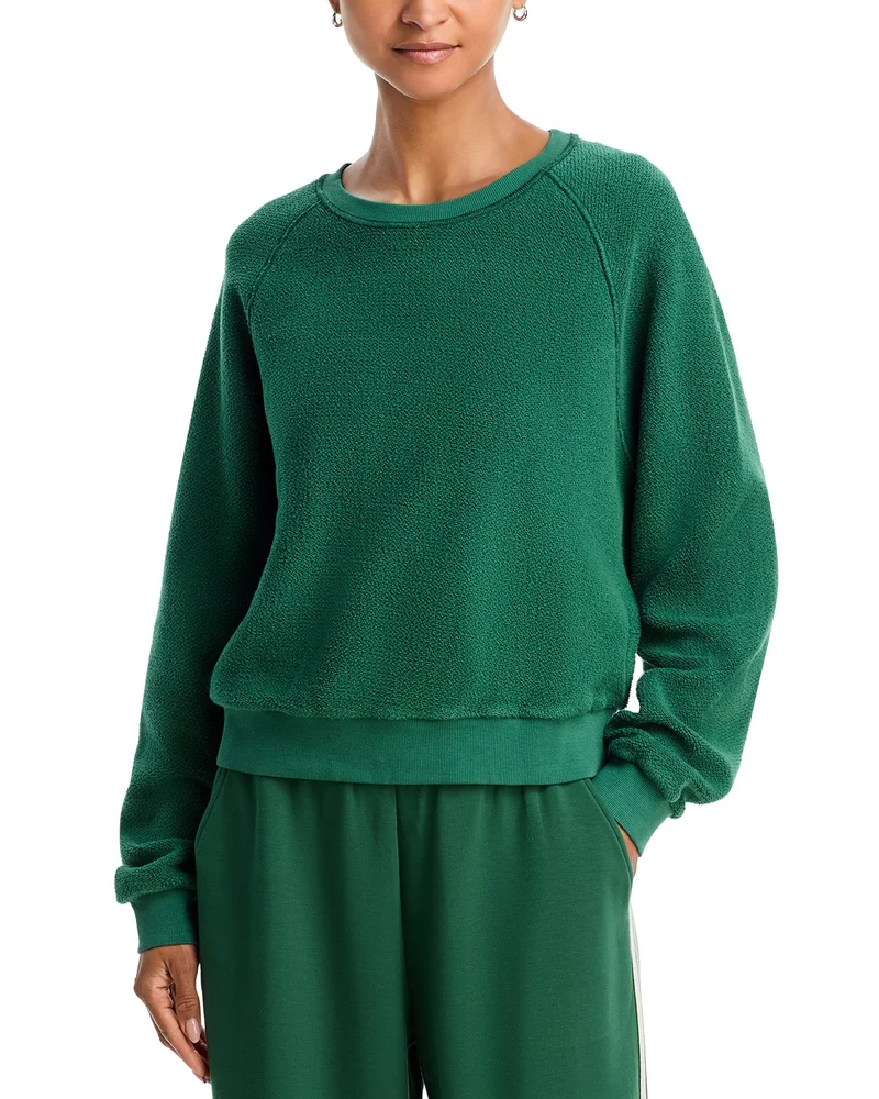 Reverse Fleece Cotton Sweatshirt