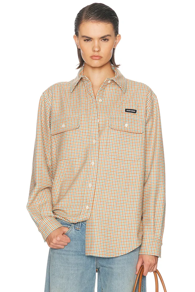 Check Color Shirt