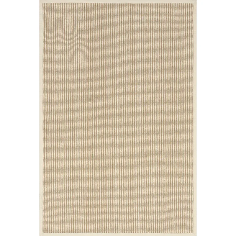 Patricia Jute and Wool Ivory Area Rug