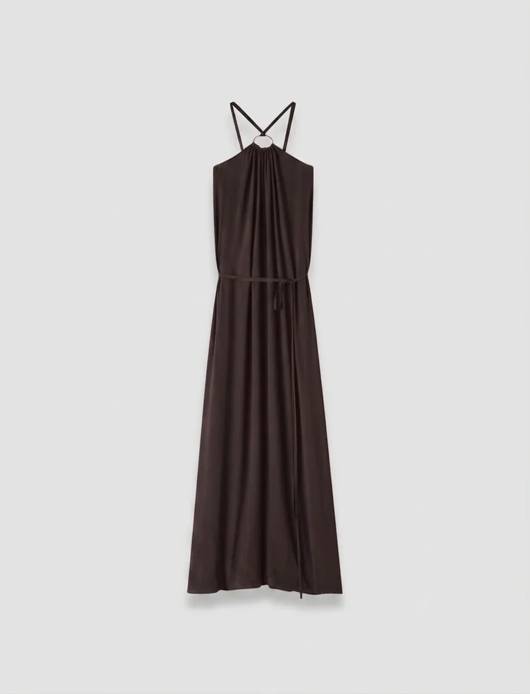 Zuzi Silk Blend Crepe Dress