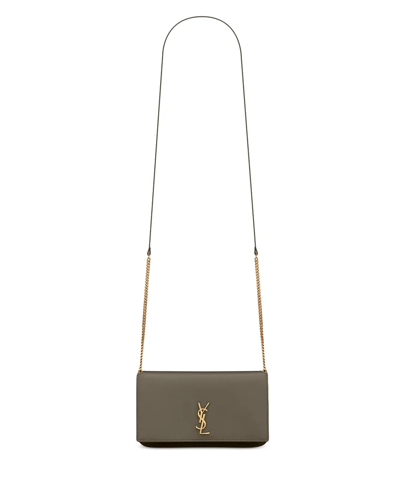 Cassandre Phone Holder in Smooth Leather