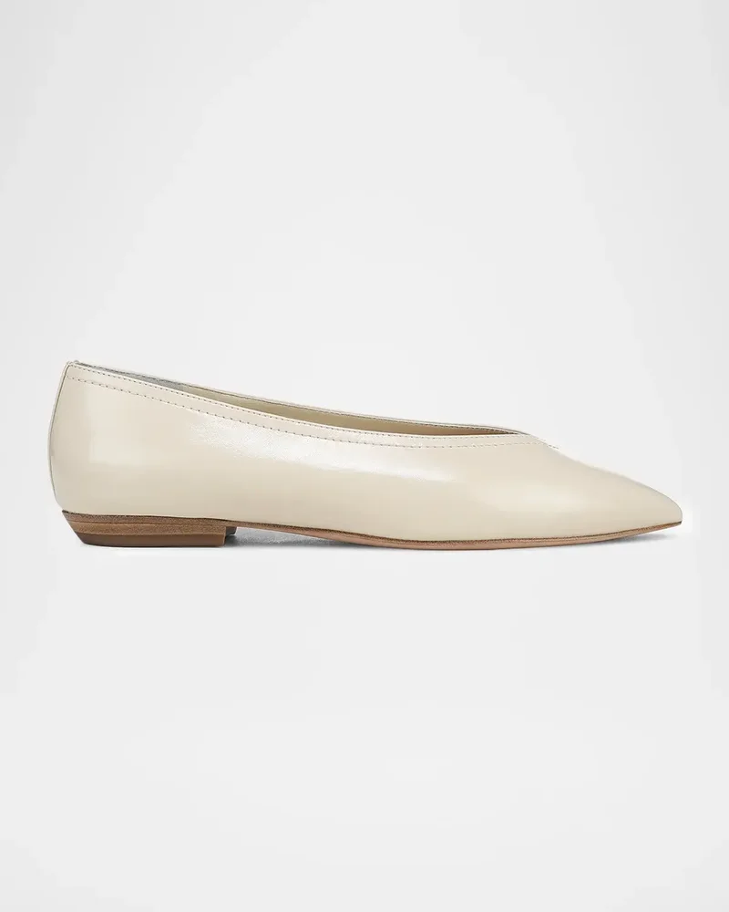 Bancroft Leather Ballerina Flats