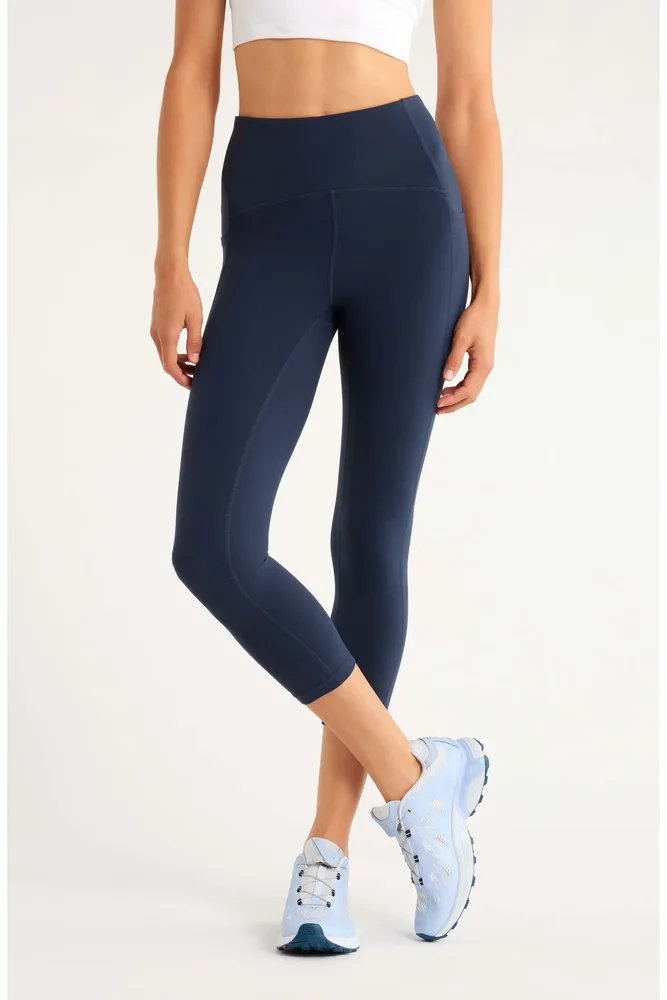 Studio Luxe High Waist Pocket Crop Leggings