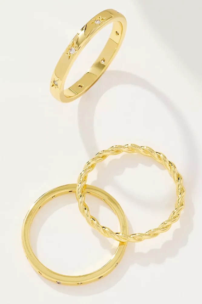 Triad Rings, Set of 3
