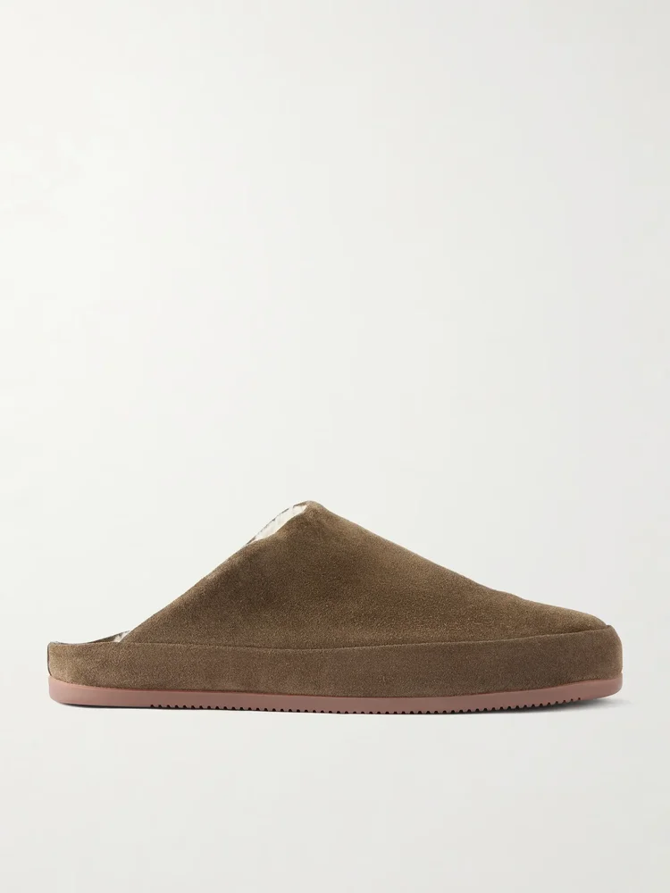 Suede Slippers