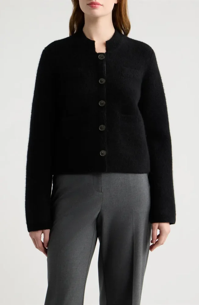 Boucle Cropped Jacket