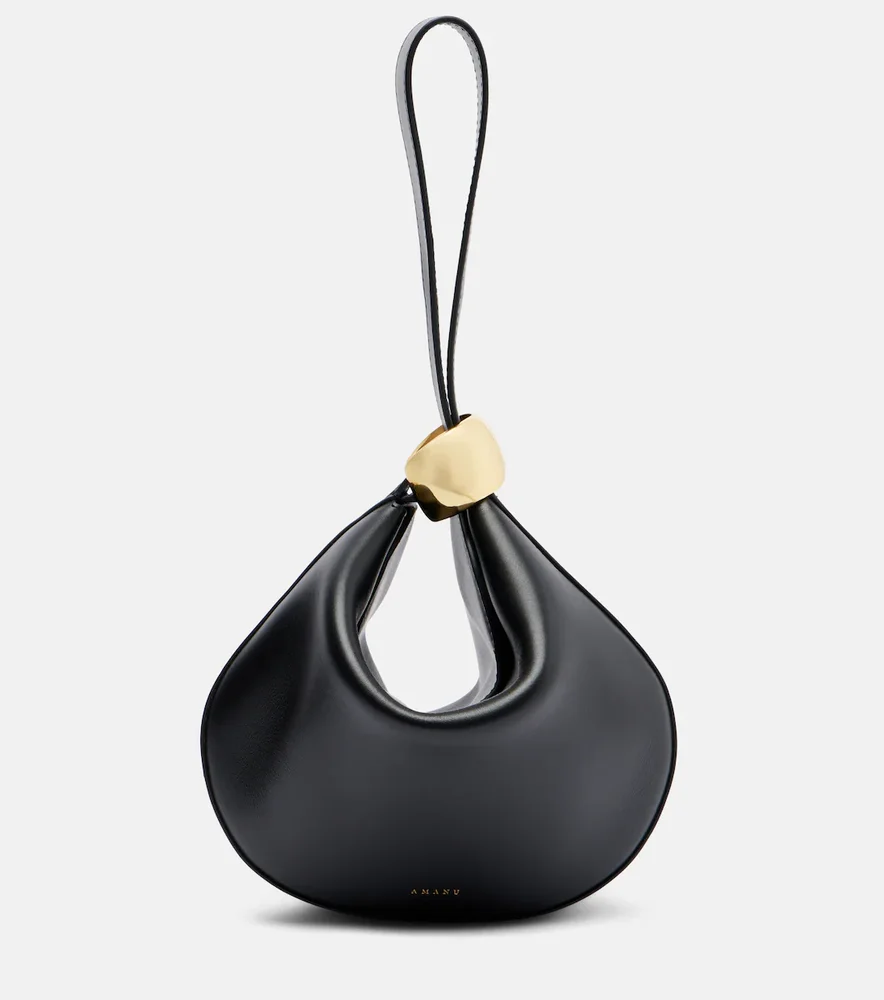 Zambia Small leather top-handle bag