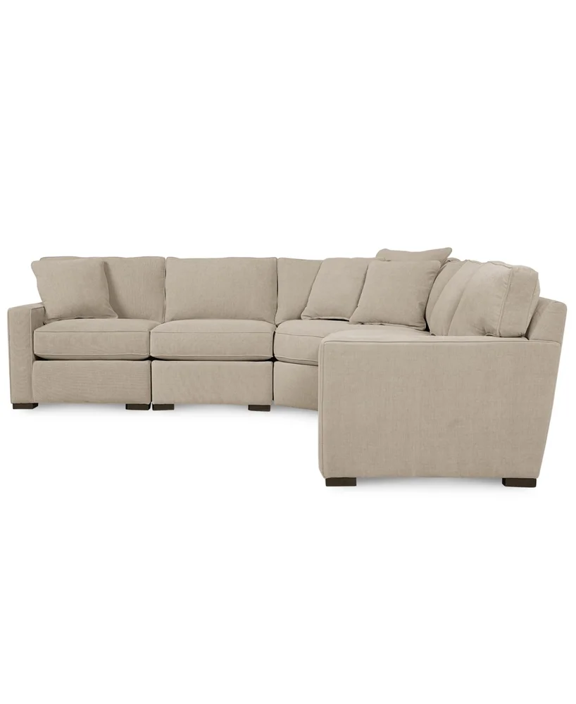 Radley Fabric 5-Piece Sectional Sofa
