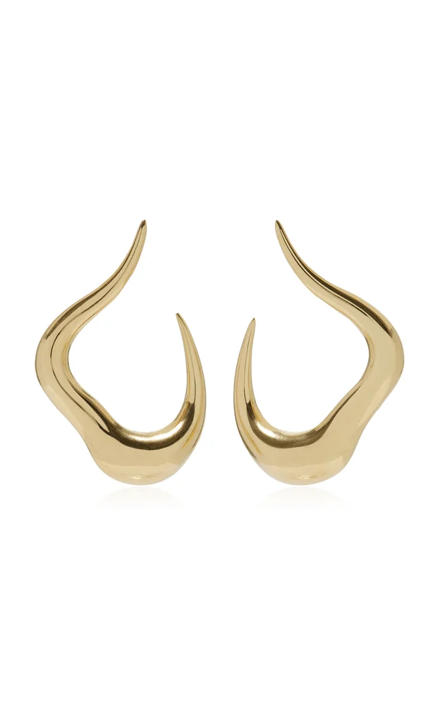 18K Yellow Gold Earrings