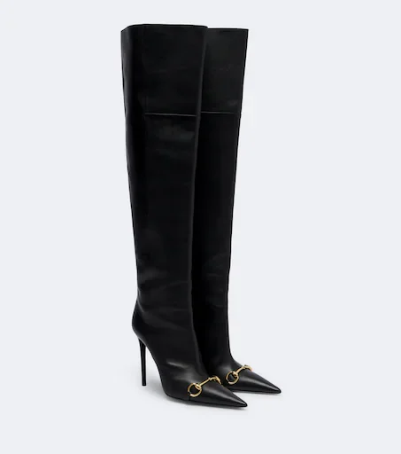 Donna Horsebit over-the-knee boots