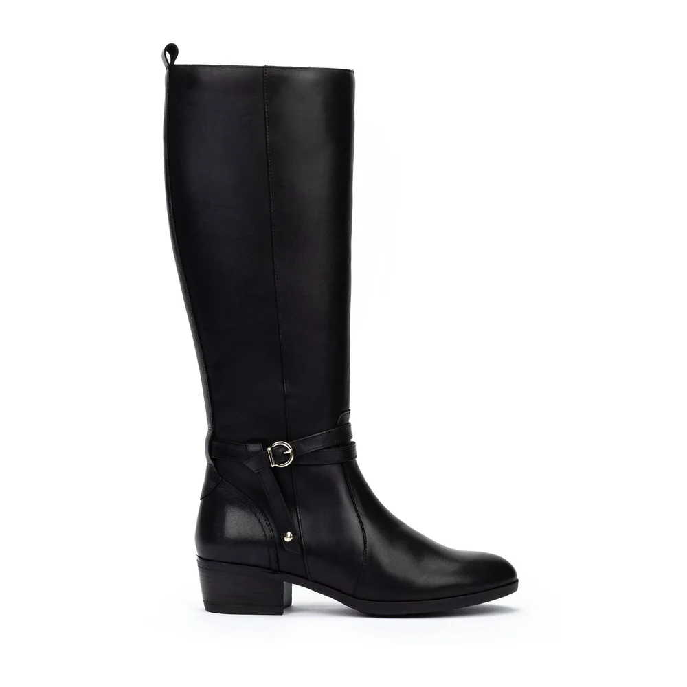 Daroca Leather High Boots