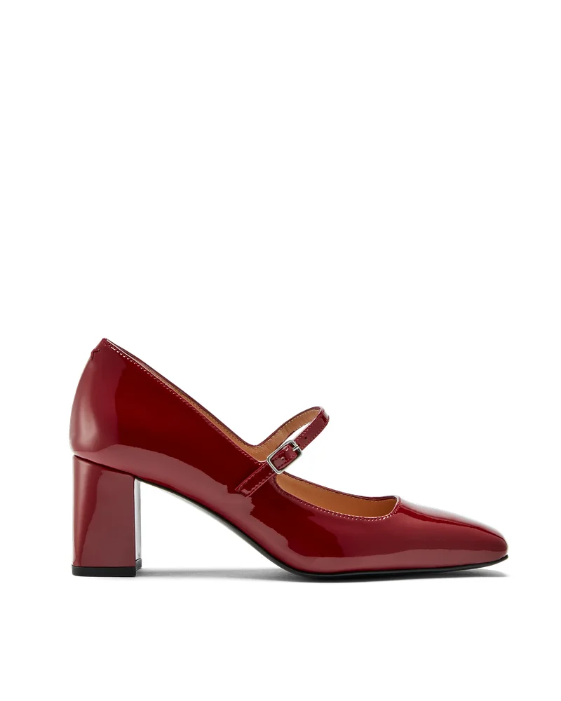 Celine: Burgundy Patent