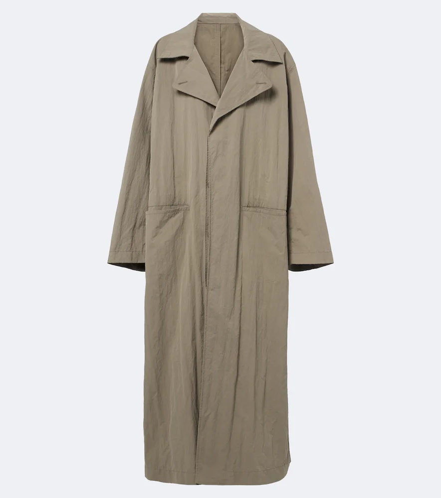 Oversized trench coat