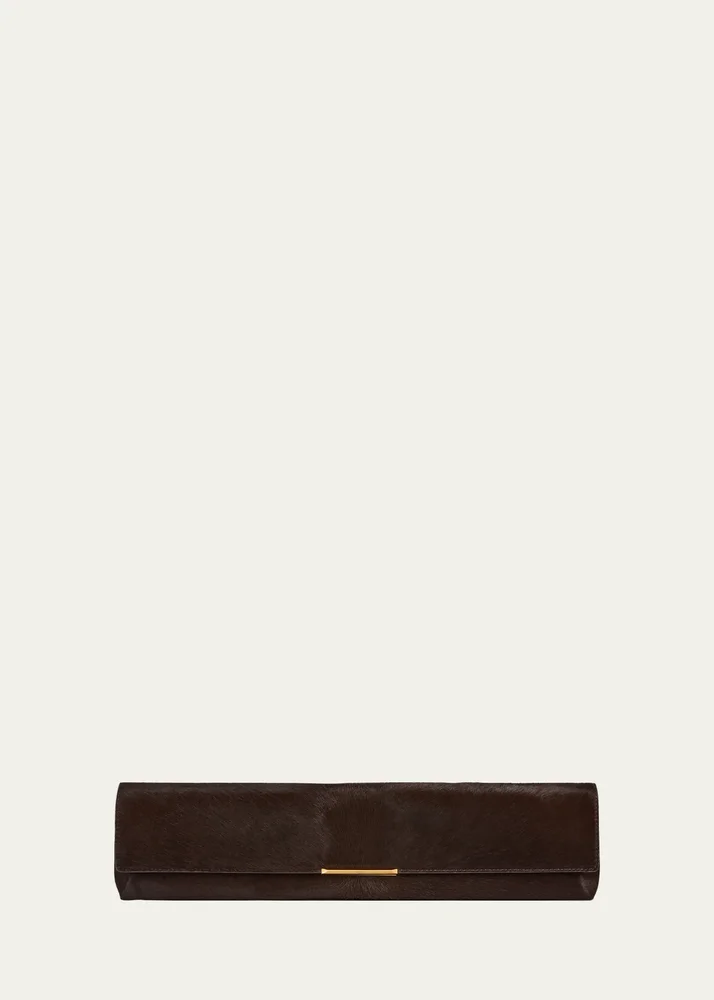 Long Pony Hair Clutch Bag