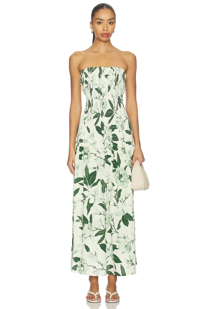 Smocked Summer Maxi Dress